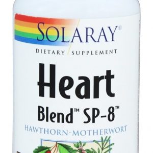 Comprar mistura do coração sp-8 - cápsulas vegetarianas 100 solaray preço no brasil ervas hawthorn (pilriteiro) suplemento importado loja 27 online promoção -