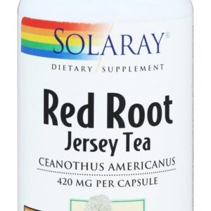 Comprar chá de jersey de raiz vermelha 420 mg. - cápsulas 100 solaray preço no brasil ervas raiz vermelha suplemento importado loja 3 online promoção -
