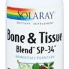 Comprar mistura de osso e tecidos sp-34 - cápsulas vegetarianas 100 solaray preço no brasil homeopatia suporte ósseo suplemento importado loja 1 online promoção -