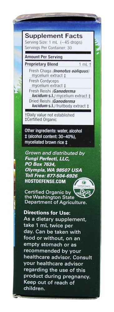 Respire o extrato - 1 oz. Host Defense - Imagem 2
