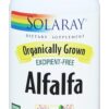 Comprar alfafa cultivada organicamente - cápsulas vegetarianas 100 solaray preço no brasil dente de leão ervas suplemento importado loja 7 online promoção -