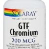 Comprar gtf chromium 200 mcg. - cápsulas 200 solaray preço no brasil cromo vitaminas e minerais suplemento importado loja 1 online promoção -