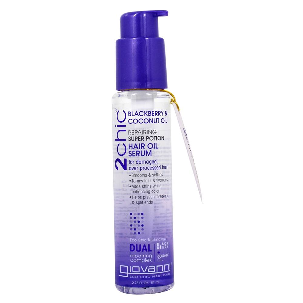 2Chic Reparação Super Potion Hair Oil Soro Blackberry & óleo de coco - 2.75 fl. oz. Giovanni