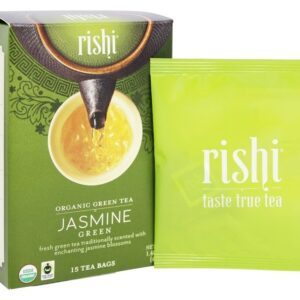 Comprar chá verde de jasmim orgânico - 15 saquinhos de chá rishi tea preço no brasil chá de jasmim chás e café suplemento importado loja 3 online promoção -