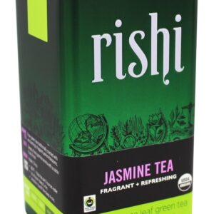 Comprar jasmim chá orgânico solto folha verde chá - 1. 94 oz. Rishi tea preço no brasil chá de jasmim chás e café suplemento importado loja 5 online promoção -
