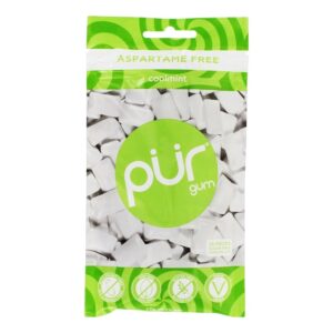 Comprar goma de mascar livre de açúcar coolmint - 55 peça (s) pur gum preço no brasil laundry laundry detergent natural home suplementos em oferta suplemento importado loja 65 online promoção -