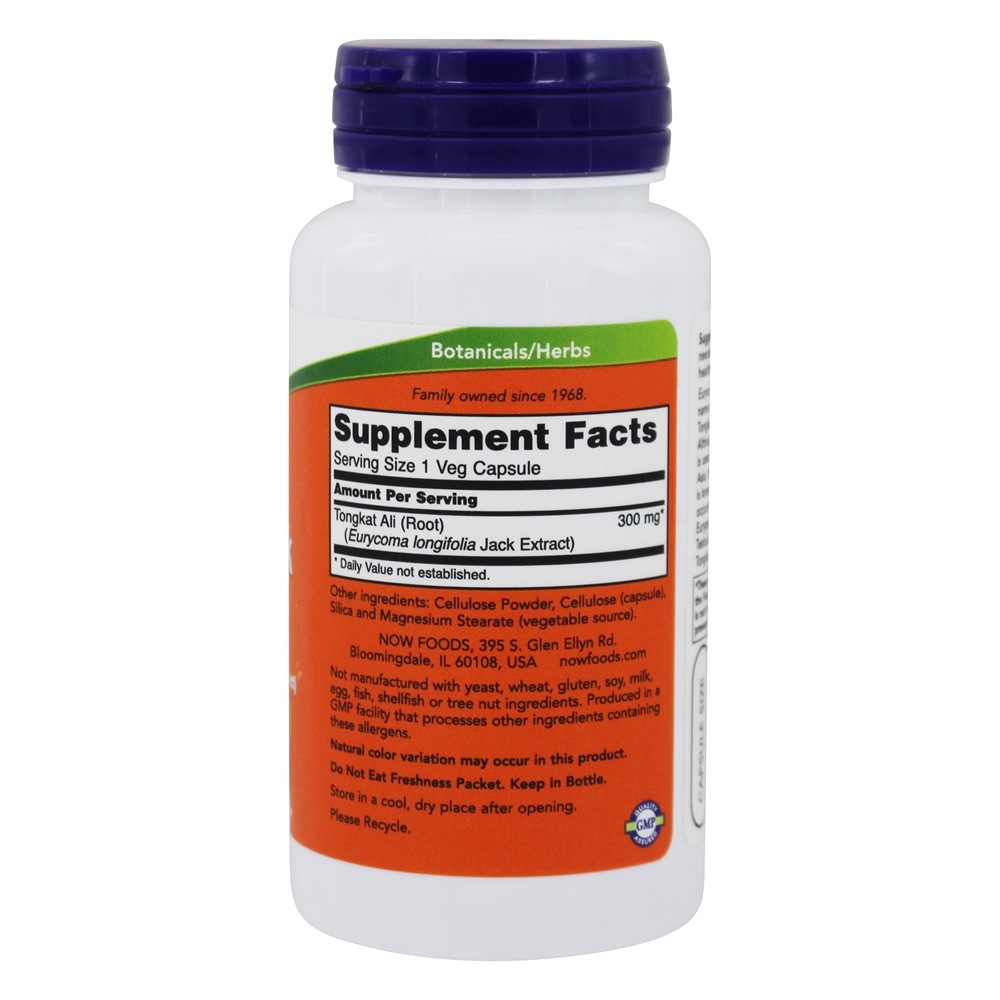 TestoJack 300 Fórmula de Suporte para Homens 300 mg. - Cápsulas vegetarianas 60 NOW Foods - Imagem 2
