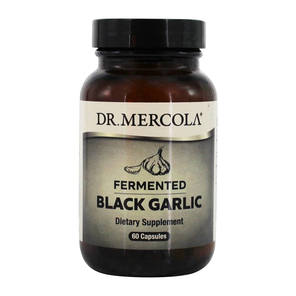 Alho Preto Fermentado - Cápsulas 60 Dr. Mercola