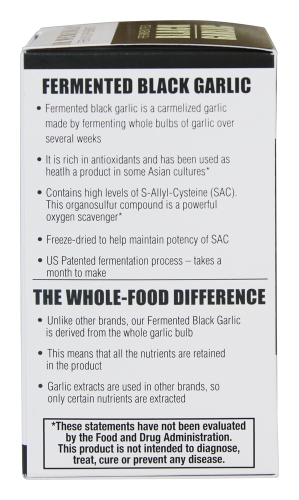 Alho Preto Fermentado - Cápsulas 60 Dr. Mercola - Imagem 4