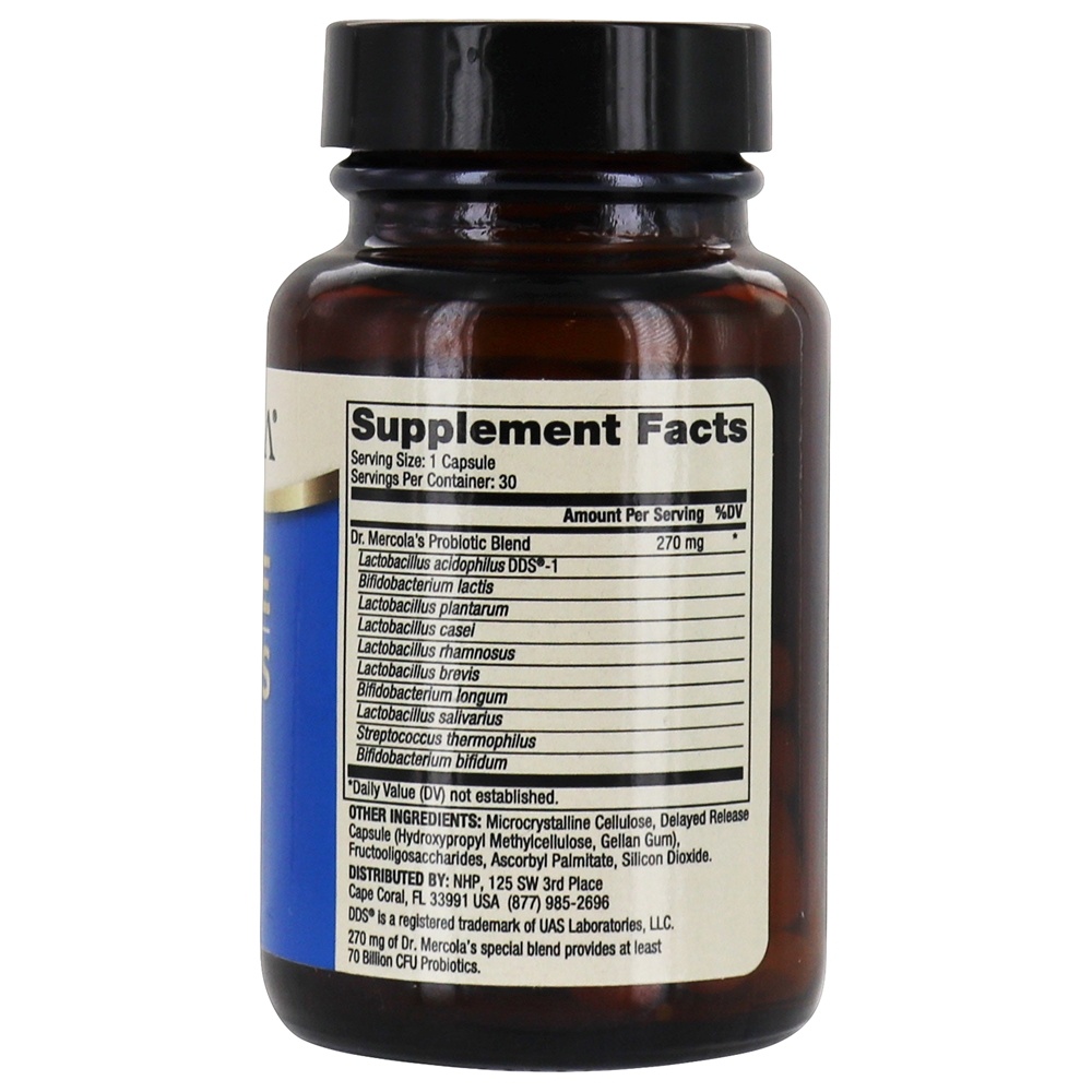 Probiótico Completo 70 Bilhões de UFC - Cápsulas 30 Dr. Mercola - Imagem 2