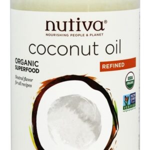 Comprar óleo de coco refinado orgânico - 23 fl. Oz. Nutiva preço no brasil alimentos & lanches óleo de coco suplemento importado loja 61 online promoção -