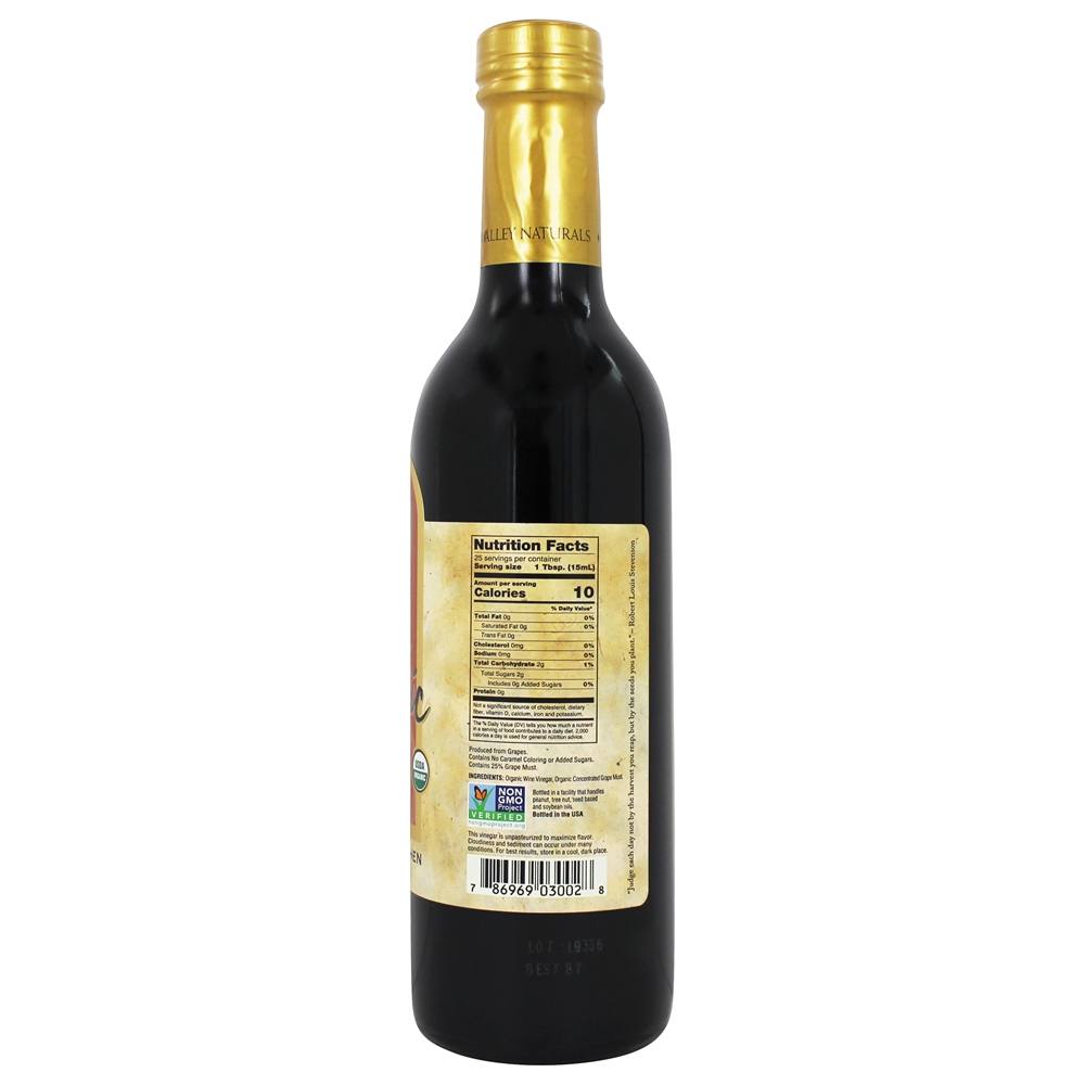 Vinagre Balsâmico Orgânico - 12.7 fl. oz. Napa Valley Naturals - Imagem 2