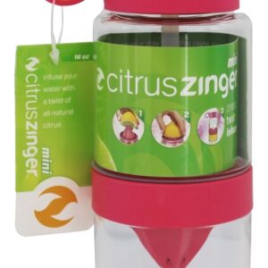 Comprar mini- cítrico zinger rosa - 16 oz. Zing anything preço no brasil acessórios para garrafas de água purificação & estoque de água suplemento importado loja 139 online promoção -