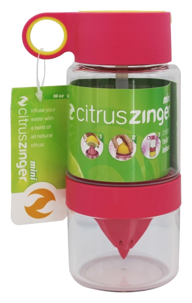 Mini- Cítrico Zinger Rosa - 16 oz. Zing Anything