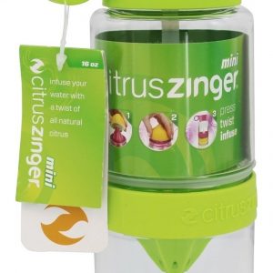 Comprar mini- cítrico zinger verde - 16 oz. Zing anything preço no brasil garrafas de água plásticas sem bpa purificação & estoque de água suplemento importado loja 105 online promoção -