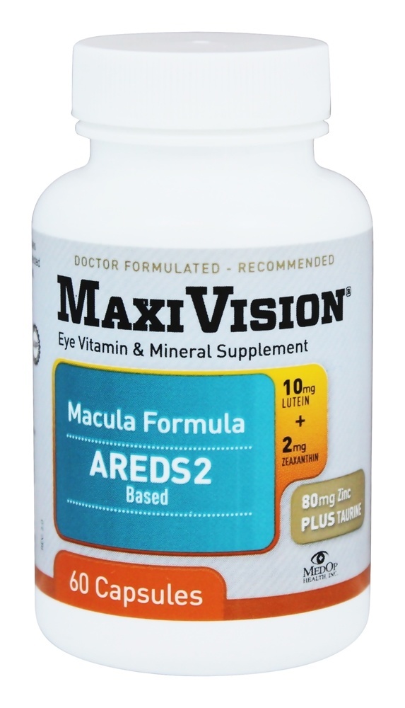 Fórmula Macula - Cápsulas 60 MaxiVision