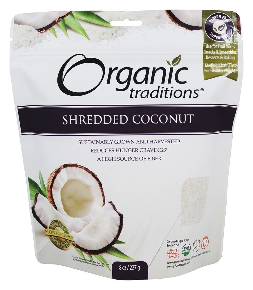 Coco ralado - 8 oz. Organic Traditions