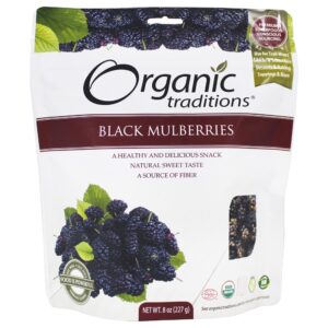 Comprar amora preta - 8 oz. Organic traditions preço no brasil casa e produtos alimentícios frutas secas produtos alimentícios suplemento importado loja 33 online promoção -