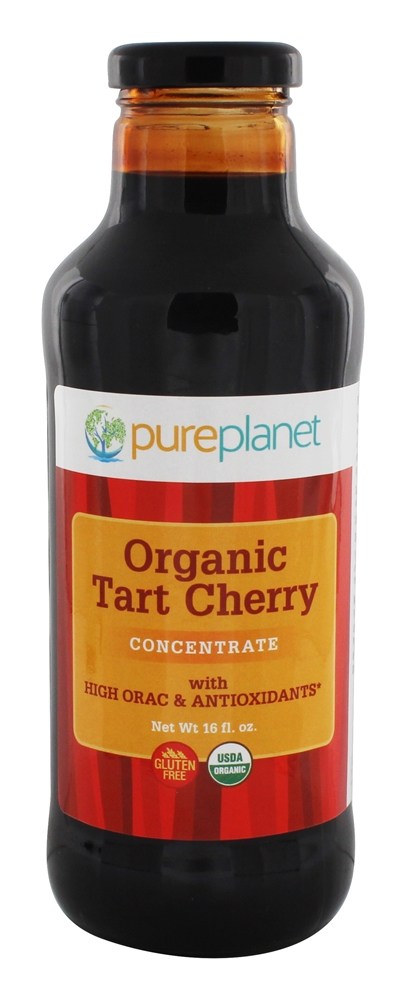 Concentrado de cereja torta orgânica - 16 fl. oz. Pure Planet