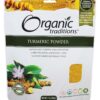 Comprar pó de açafrão - 7 oz. Organic traditions preço no brasil cúrcuma ervas suplemento importado loja 1 online promoção -
