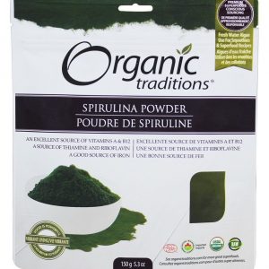 Comprar spirulina em pó - 5. 3 oz. Organic traditions preço no brasil spirulina suplementos nutricionais suplemento importado loja 163 online promoção -