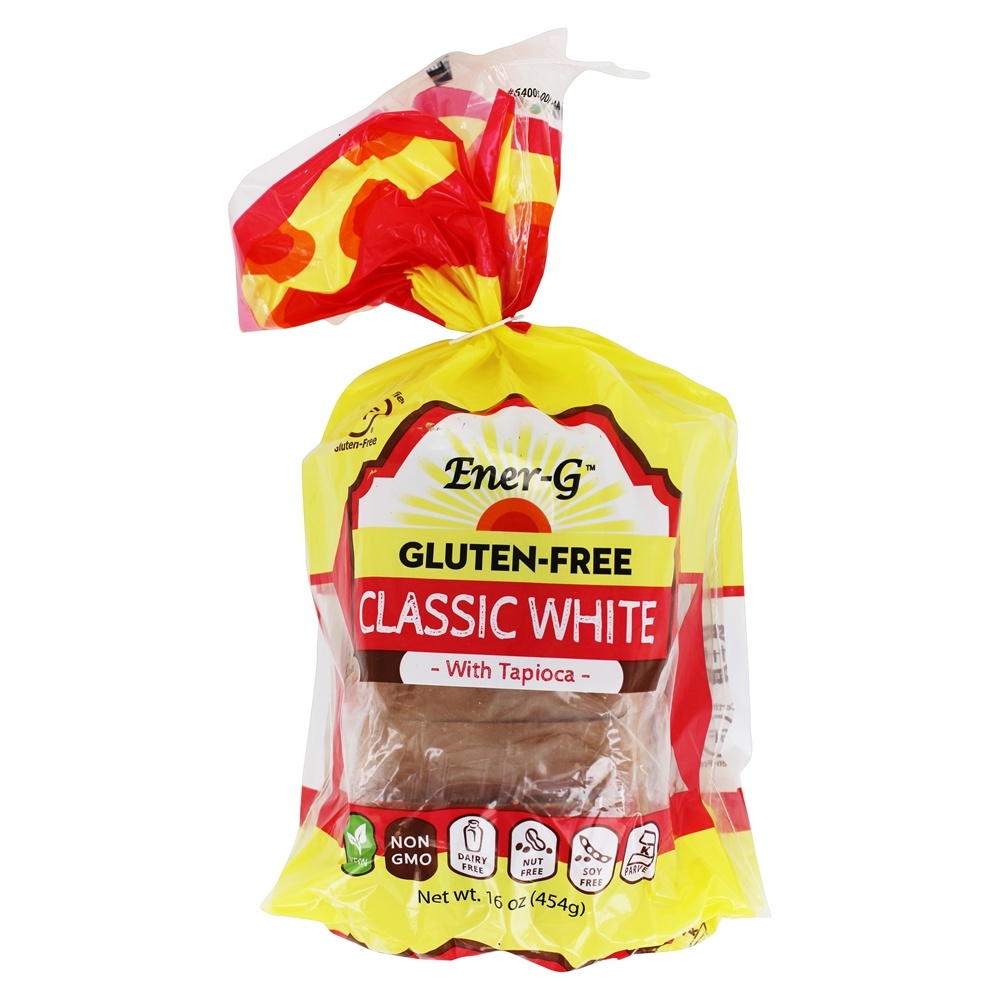 Pão branco clássico sem glúten com tapioca - 16 oz. Ener-G