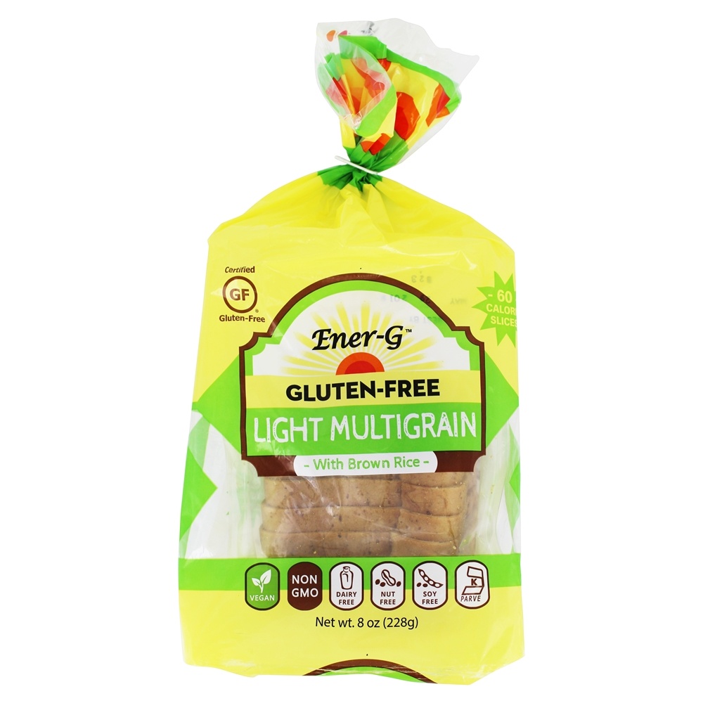 Pão Light Multigrain Sem Glúten Com Arroz Integral - 8 oz. Ener-G