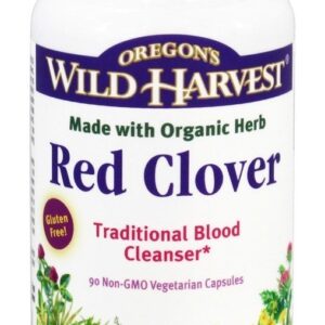 Trevo-Vermelho - Cápsulas vegetarianas 90 Oregon's Wild Harvest