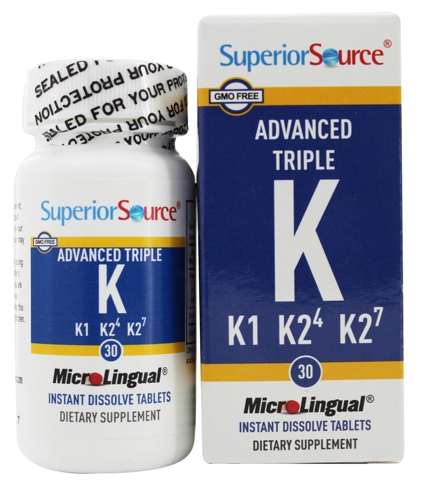 Triplo Avançado K 1050 mcg. - 30 Tablets Superior Source