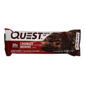 Comprar quest bar barra de proteína sabor brownie de chocolate - 2. 12 oz. Quest nutrition preço no brasil barras de proteínas barras nutricionais suplemento importado loja 149 online promoção -