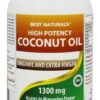 Comprar óleo de coco extra virgem orgânico de alta potência 1300 mg. - 180 softgels best naturals preço no brasil óleo de coco suplementos nutricionais suplemento importado loja 1 online promoção -