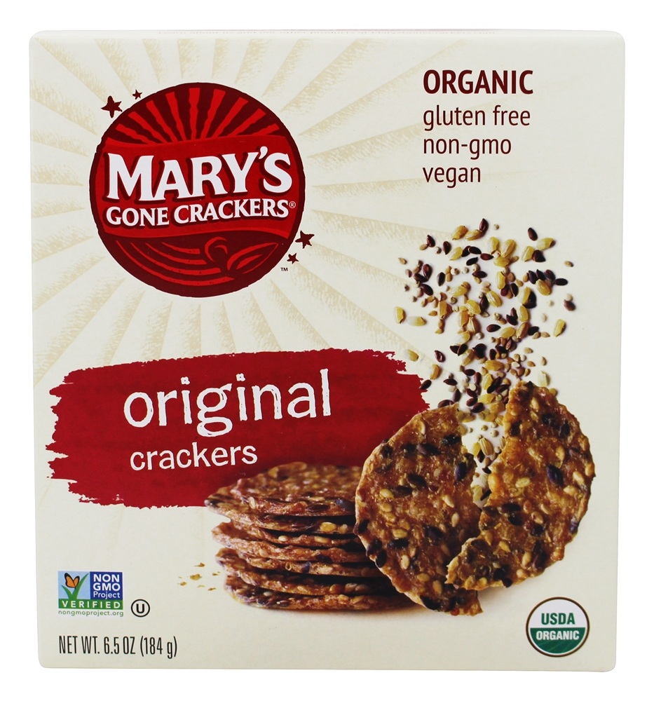 Biscoitos Orgânicos Originais - 6.5 oz. Mary's Gone Crackers