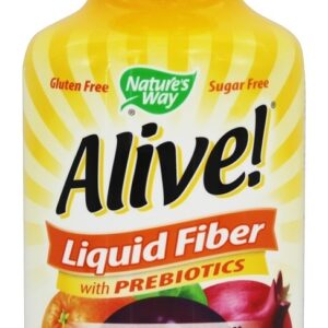 Comprar alive! Fibra líquida com prebióticos citrus - 16 fl. Oz. Nature's way preço no brasil fibra suplementos suplemento importado loja 67 online promoção -