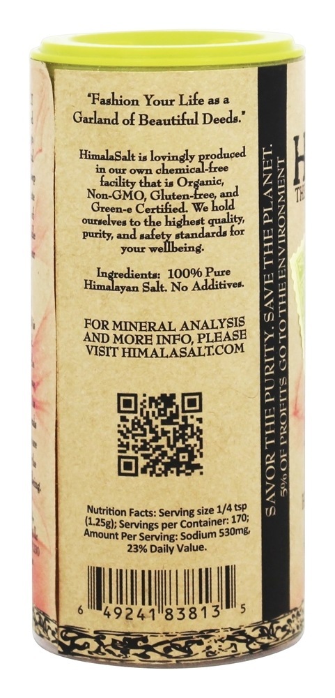 Sal do Mar Himalaia Primordial - 6 oz. HimalaSalt - Imagem 2