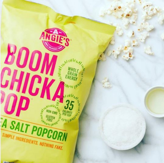 Sal do mar de pipoca - 4.8 oz. Angie's BOOMCHICKAPOP - Imagem 4