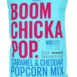 Mistura de Pipoca Caramelo e Cheddar - 6 oz. Angie's BOOMCHICKAPOP