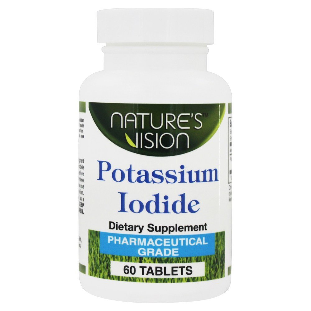 Iodeto de Potássio 60 mg. - 60 Tablets Nature's Vision