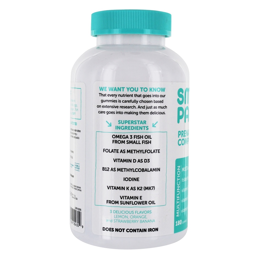 Multivitamínico Completo Pré-natal - 180 Gummies SmartyPants - Imagem 4