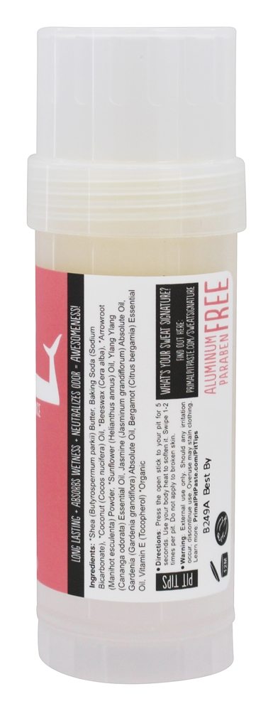 Vara De Desodorante Natural Jasmine - 2 oz. Primal Pit Paste - Imagem 2
