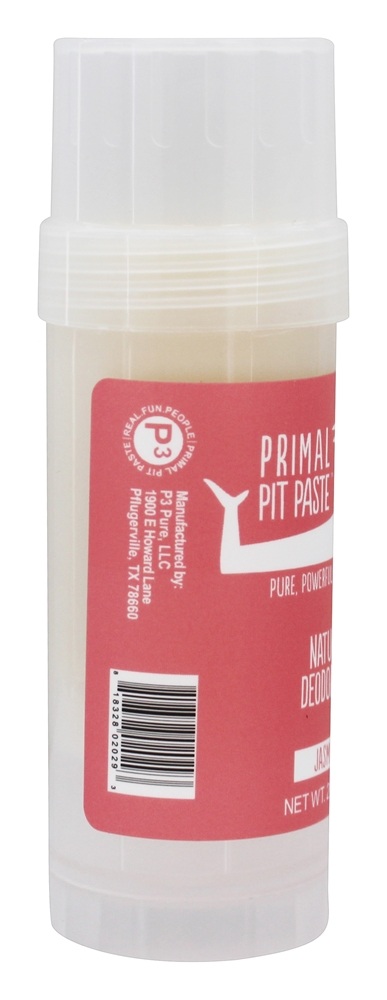 Vara De Desodorante Natural Jasmine - 2 oz. Primal Pit Paste - Imagem 3