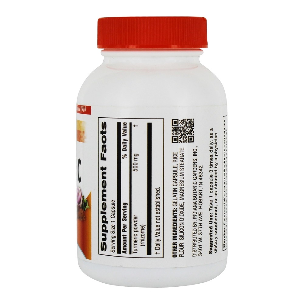 Cúrcuma Excelente Antioxidante 500 mg. - Cápsulas 90 Botanic Choice - Imagem 2