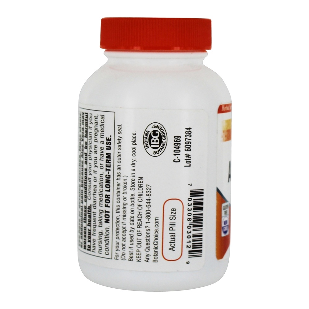 Folha de aloe vera e látex 500 mg. - Cápsulas 90 Botanic Choice - Imagem 4