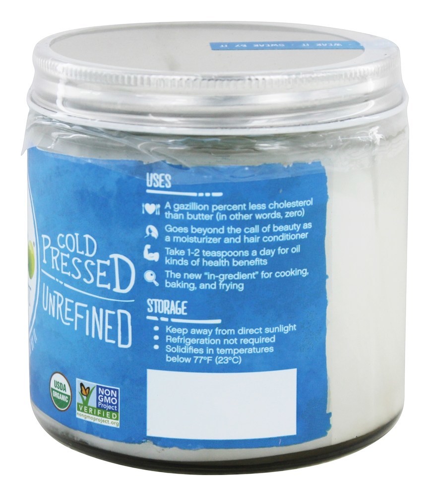 Óleo de Coco Virgem Prensado a Frio Orgânico - 14 fl. oz. Vita Coco - Imagem 3