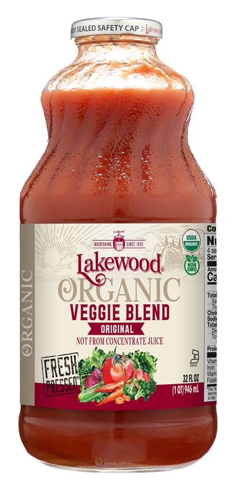 Vegetais Prensados Frescos Orgânicos Mistura Vegetariano Original - 32 fl. oz. Lakewood