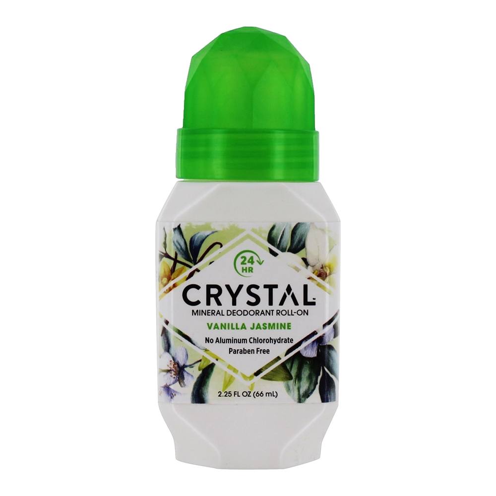 Desodorante Mineral Cristal Roll-On Baunilha Jasmine - 2.25 fl. oz. Crystal Body Deodorant