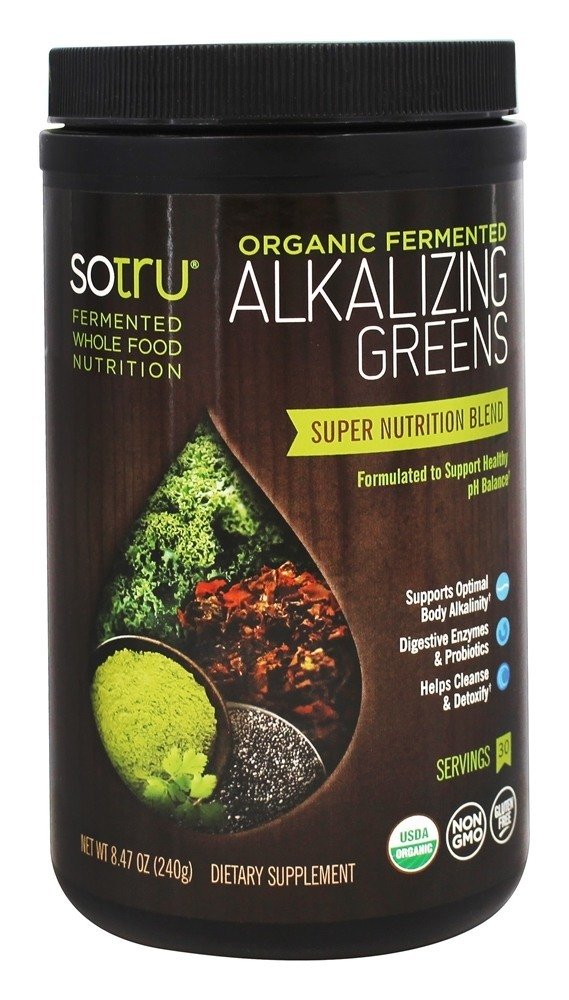 Verduras Alcalinizantes Fermentadas Orgânicas - 8.47 oz. SoTru