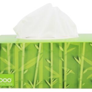 Bamboo e Sugarcane 2-Ply Facial Tissue - 184 Tecido (s) Caboo