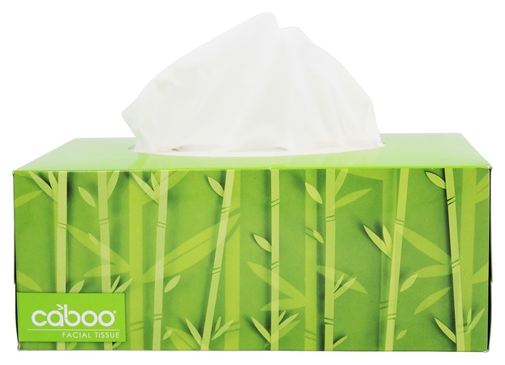 Bamboo e Sugarcane 2-Ply Facial Tissue - 184 Tecido (s) Caboo