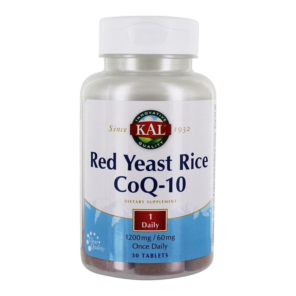 Levedura Vermelha Arroz CoQ-10 - 30 Tablets Kal