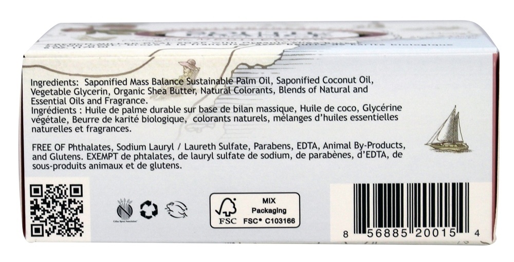 Francês Moído Vegetal Bar Sabão Mediterrâneo Figo - 6 oz. South of France - Imagem 2